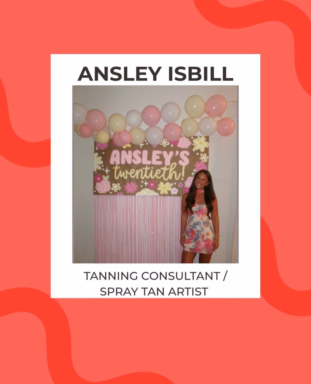✨ TAN ATHENS TEAM SPOTLIGHT ✨  🤎 Meet Ansley Isbill!
☀️ Position: Tanning Consultant / Certified Spray Tan Artist  💖 What’s your favorite service or product?
My favorite service would definitely be the UV beds, especially Bed 10!! ☀️🤎  👀 What’s one fun fact about you that people would never guess?
I have my own custom banner business! 🎀✨  🛍️ What’s your ultimate “perfect day” outside of work?
My perfect day outside of work would be going on a walk, getting 7 Brew, and shopping at TJ Maxx! ☕🛍️  We’re so happy to have Ansley as part of our Tan Athens team! 🤎☀️