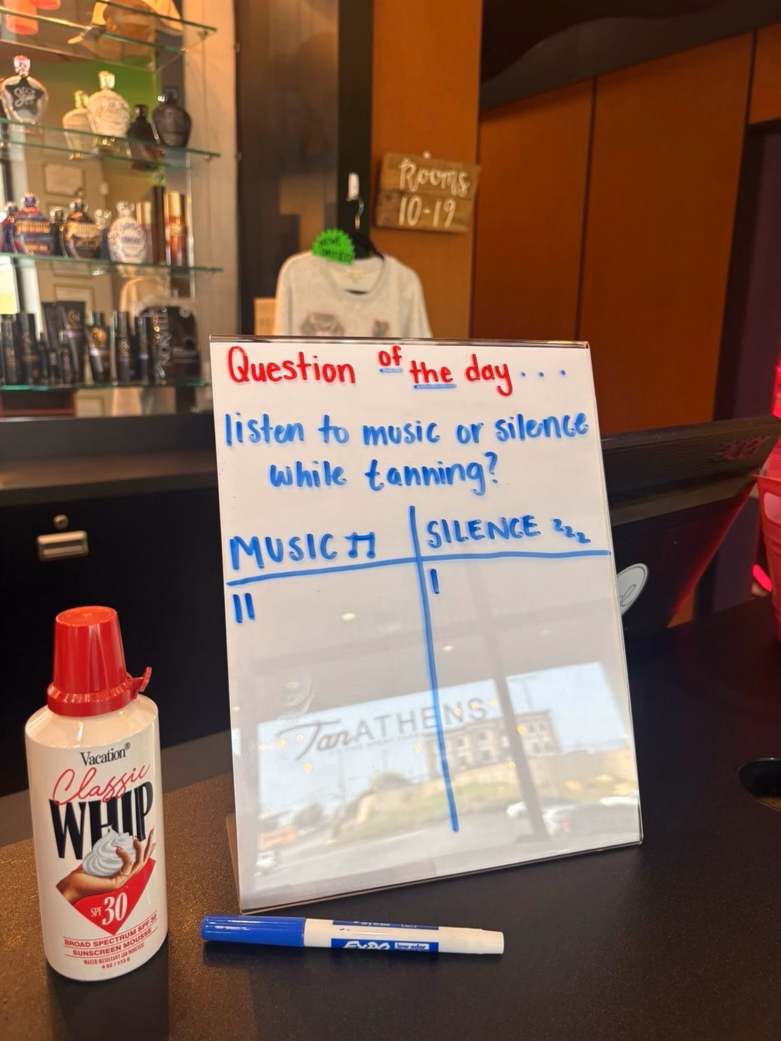 No excuses today… 😉 Come answer our Question of the Day, get your glow on, and leave feeling your best! ✨  Whether you’re stopping in for a quick booth session, UV tanning, or just want to check out what we have, we’d love to see you. We’re here until 8 PM!  Tan Athens + Wellness
📍 West Broad Shopping Center
📞 706-850-7077