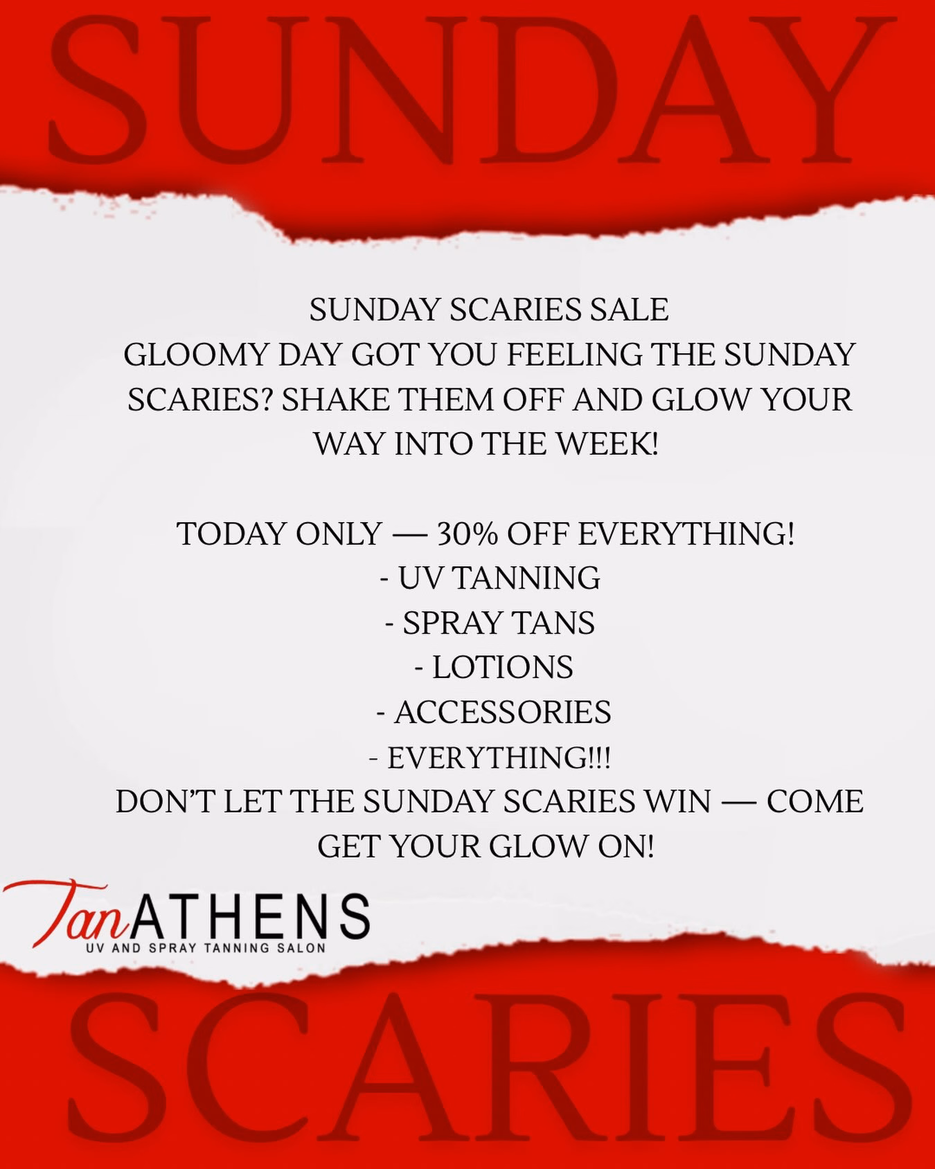 TODAY ONLY HURRY AND COME SEE US HERE TILL 6!!!